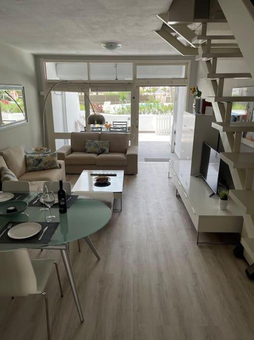 Apartamento Puerto Rico - Primera Linea De Playa Mogán Exteriör bild