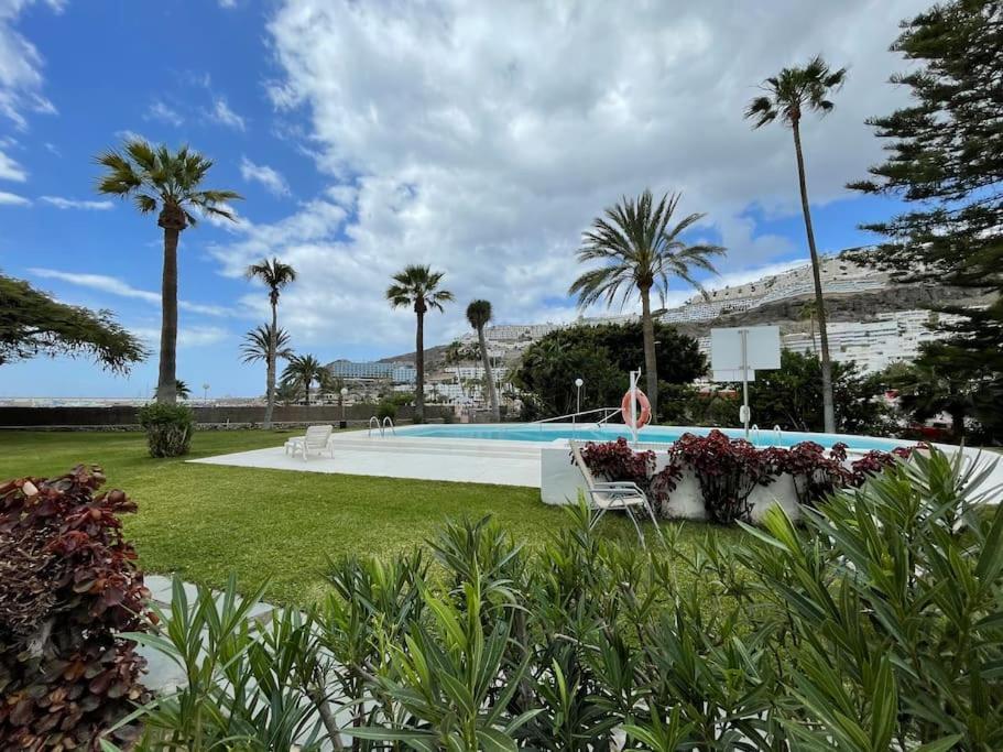 Apartamento Puerto Rico - Primera Linea De Playa Mogán Exteriör bild