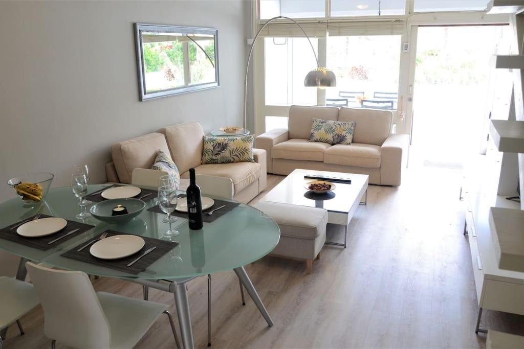 Apartamento Puerto Rico - Primera Linea De Playa Mogán Exteriör bild