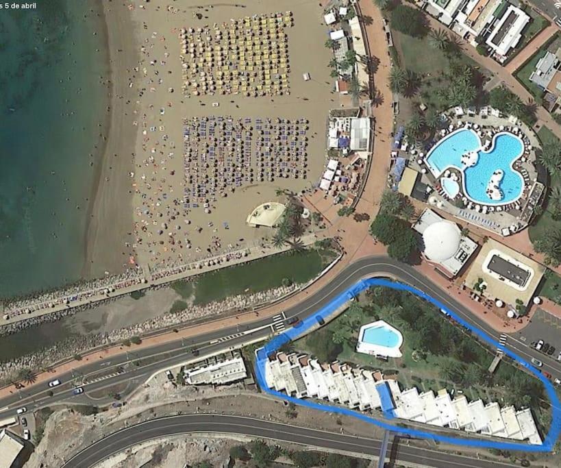 Apartamento Puerto Rico - Primera Linea De Playa Mogán Exteriör bild